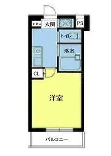 スカイコート文京白山【2階】の間取り