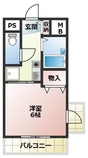 パレス西江井ヶ島【3階】の間取り