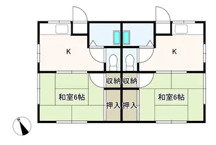習友ハイツ【1階】の間取り