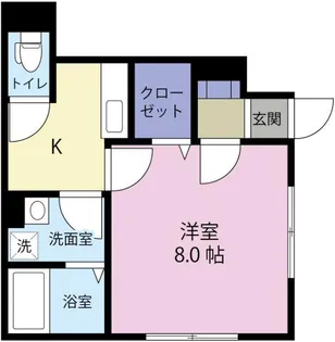 Lively Eight【1階】の間取り