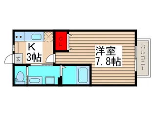 ALIVIE馬橋【2階】の間取り