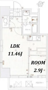 ネストピア天神東【5階】の間取り
