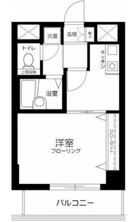 エルサンタフェ渋谷【5階】の間取り