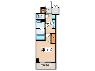 グランカーサ大和【6階】の間取り