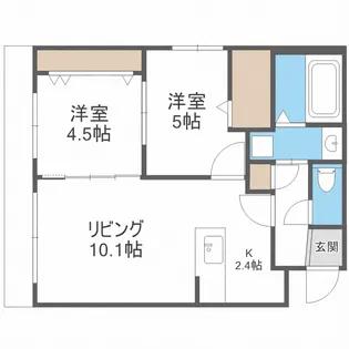 MONOZ(モノズ)【2階】の間取り