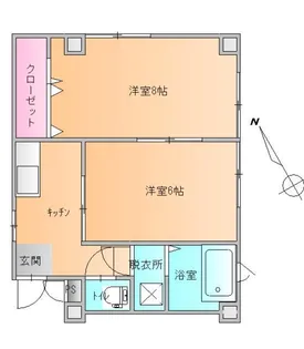 アーバンスイート【3階】の間取り