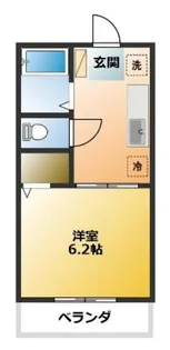 セントラルヒルズA【1階】の間取り