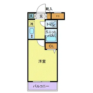 スカイコート練馬桜台【3階】の間取り