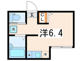 モンペリエ【1階】の間取り