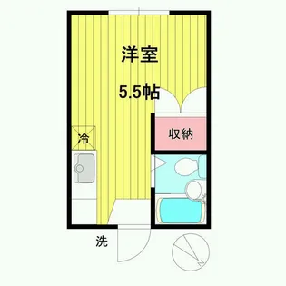 コーポレーション光陽【2階】の間取り