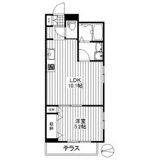 HEBEL KITAZAWA【1階】の間取り