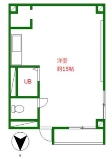 幡谷マンション【2階】の間取り