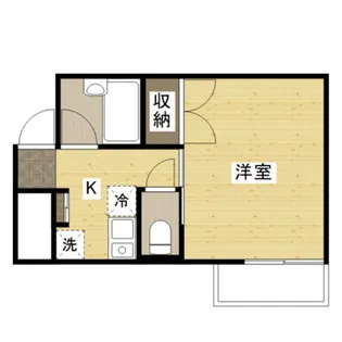 メゾン祇園ヶ丘【2階】の間取り