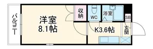 スターターハウス【3階】の間取り