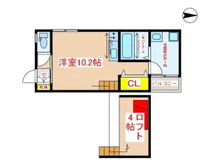 TRT【2階】の間取り