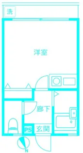 マメドハウス【1階】の間取り