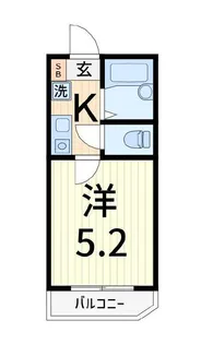 シエラグランデ高砂【1階】の間取り