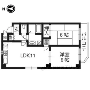 藤波ビル【2階】の間取り