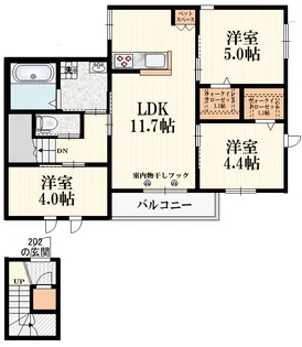 TOMUSEI VI【2階】の間取り