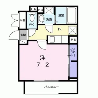 ラグーナ ルカ【2階】の間取り