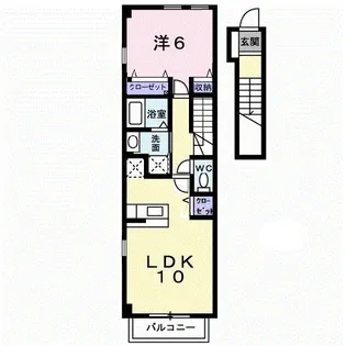 ポラリス壱番館の間取り