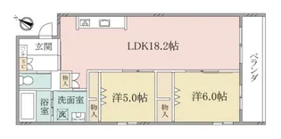 (シニア限定)ヘーベルヴィレッジ浦和美園~Belle Floraiso【2階】の間取り
