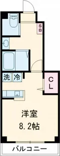 エステ阿佐ヶ谷【1階】の間取り