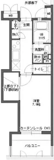 アクタス博多Vタワー【5階】の間取り