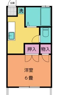 プチメゾン・ラメール【2階】の間取り