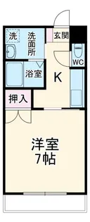 マンション森島【3階】の間取り