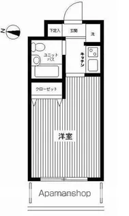 スカイコート高田馬場【4階】の間取り