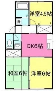 オレンジハイム【1階】の間取り