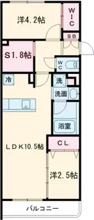ルネサンスコート学芸大学【4階】の間取り