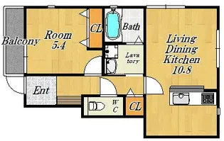Gran・Casa B棟【1階】の間取り