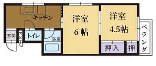 ベルハイツ【3階】の間取り