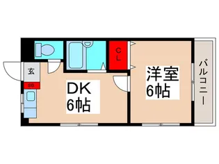 レターマンション【3階】の間取り