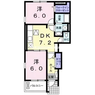 チチェローネB【1階】の間取り