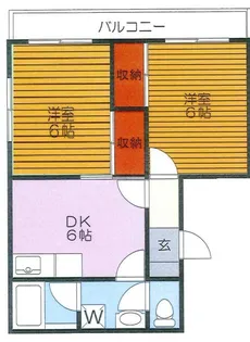 エルムマンション【3階】の間取り