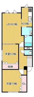 INFINITY(インフィニティ)【1階】の間取り