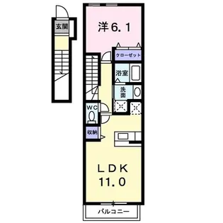 相見一番館【2階】の間取り
