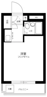 ソアール都立大学【3階】の間取り
