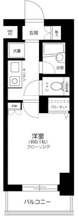 日神パレステージ三軒茶屋II【9階】の間取り