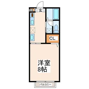 サンライフシティ【1階】の間取り
