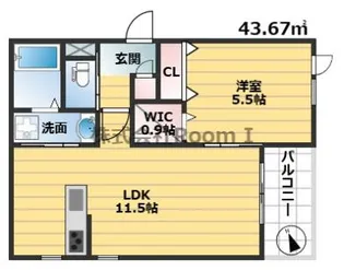 HEBEL MAISON OSAKA PORT・旭化成ヘーベルメゾンH【3階】の間取り