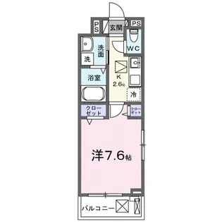 グレイス・M【1階】の間取り