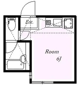 ユナイト保土ヶ谷フィリップ の丘【2階】の間取り