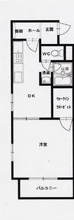 ノーススクエアDI【5階】の間取り