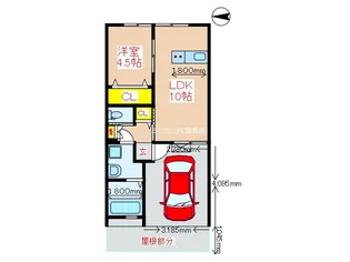 prever【1階】の間取り