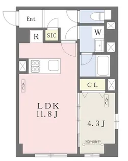 グランジット本郷壱岐坂【1階】の間取り