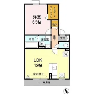 エターナルガーデン【1階】の間取り